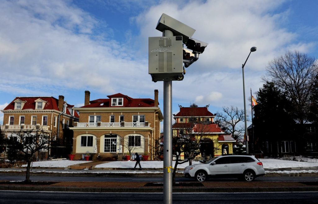Americans are driving less because of the coronavirus. That’s hurting red-light camera revenue.